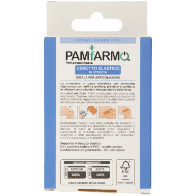 PAM PANORAMA Cerotto Elastico in striscia 1 Formato 1 m x 6 cm 1 pz – immagine 11