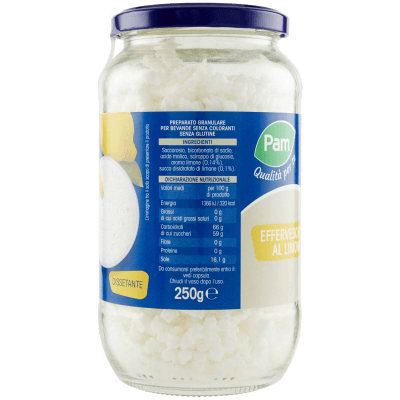 PAM Qualità per te Effervescente al Limone 250 g – immagine 12