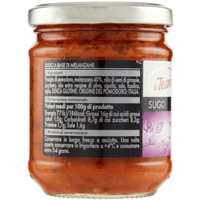 I TESORI Sugo alla Norma 190 g – immagine 10