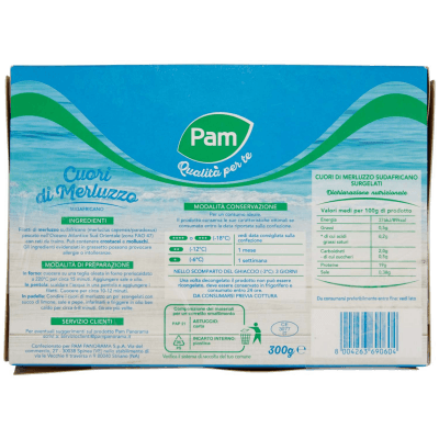 PAM Qualità per te Cuori di Merluzzo Sudafricano 300 g – immagine 11