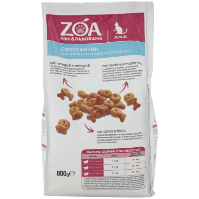 ZOA Adult Croccantini con Tonno, Salmone e Pesce Azzurro 800 g – immagine 11
