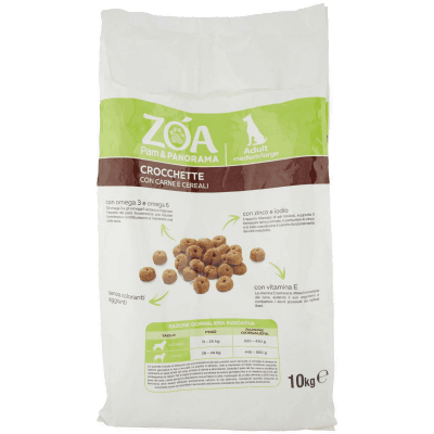 ZOA Adult medium/large Crocchette con Carne e Cereali 10 kg – immagine 11