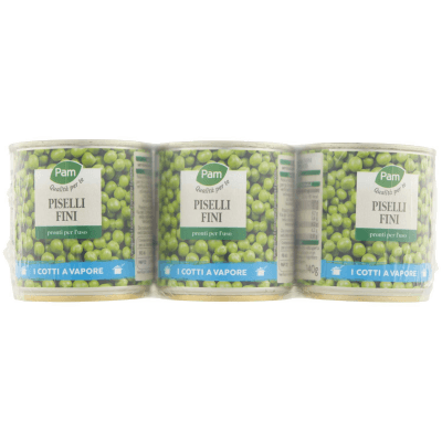PAM PANORAMA Piselli Fini 150g x 3 – immagine 9