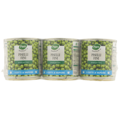 PAM PANORAMA Piselli Fini 150g x 3 – immagine 11
