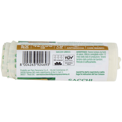 Sacco immondizia per umido 10lt 42x50 20 pezzi – immagine 13