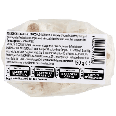 TESORI DELL'ARCA Torroncini Friabili alle Nocciole 150 g – immagine 14