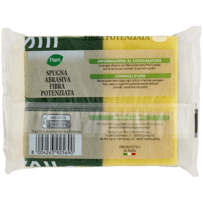 PAM Spugna Abrasiva Fibra Potenziata 2 pz – immagine 11