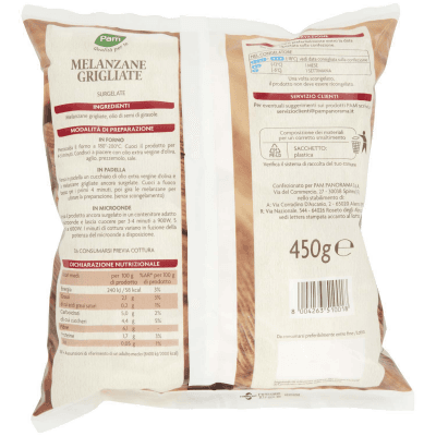 PAM PANORAMA Melanzane Grigliate surgelate 450 g – immagine 11