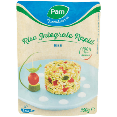 PAM Qualità per te Riso Integrale Rapid Ribe 250 g – immagine 9