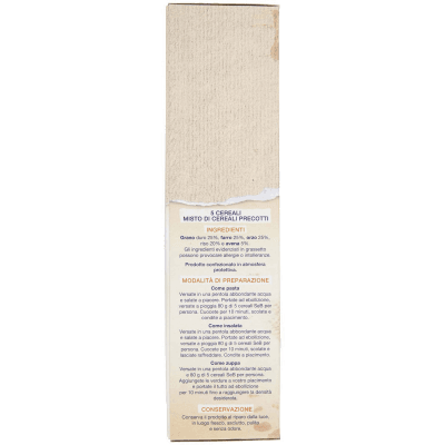 SEMPLICI E BUONI Ricchi di Fibre 5 cereali Grano, Farro, Orzo, Riso e Avena 500 g – immagine 10