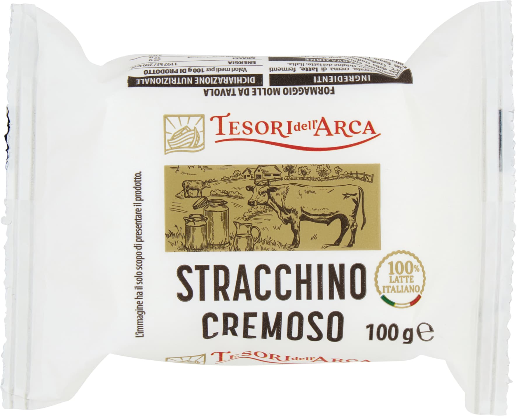 TESORI DELL'ARCA Stracchino Cremoso 100 g – immagine 1