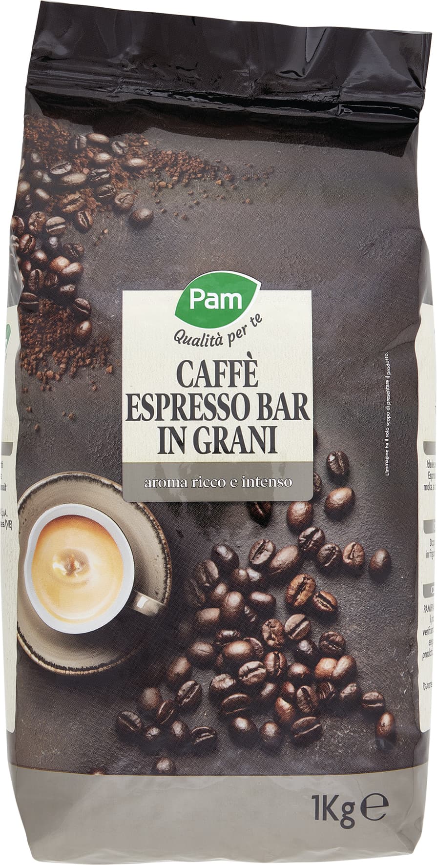 PAM PANORAMA Gran Aroma Bar caffè in grani 1 kg – immagine 1