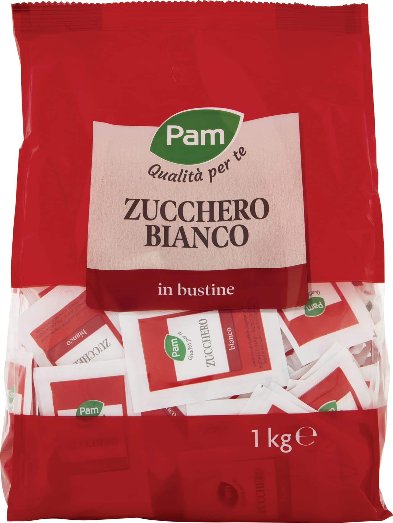 PAM PANORAMA Zucchero Bianco in bustine 1 kg – immagine 1