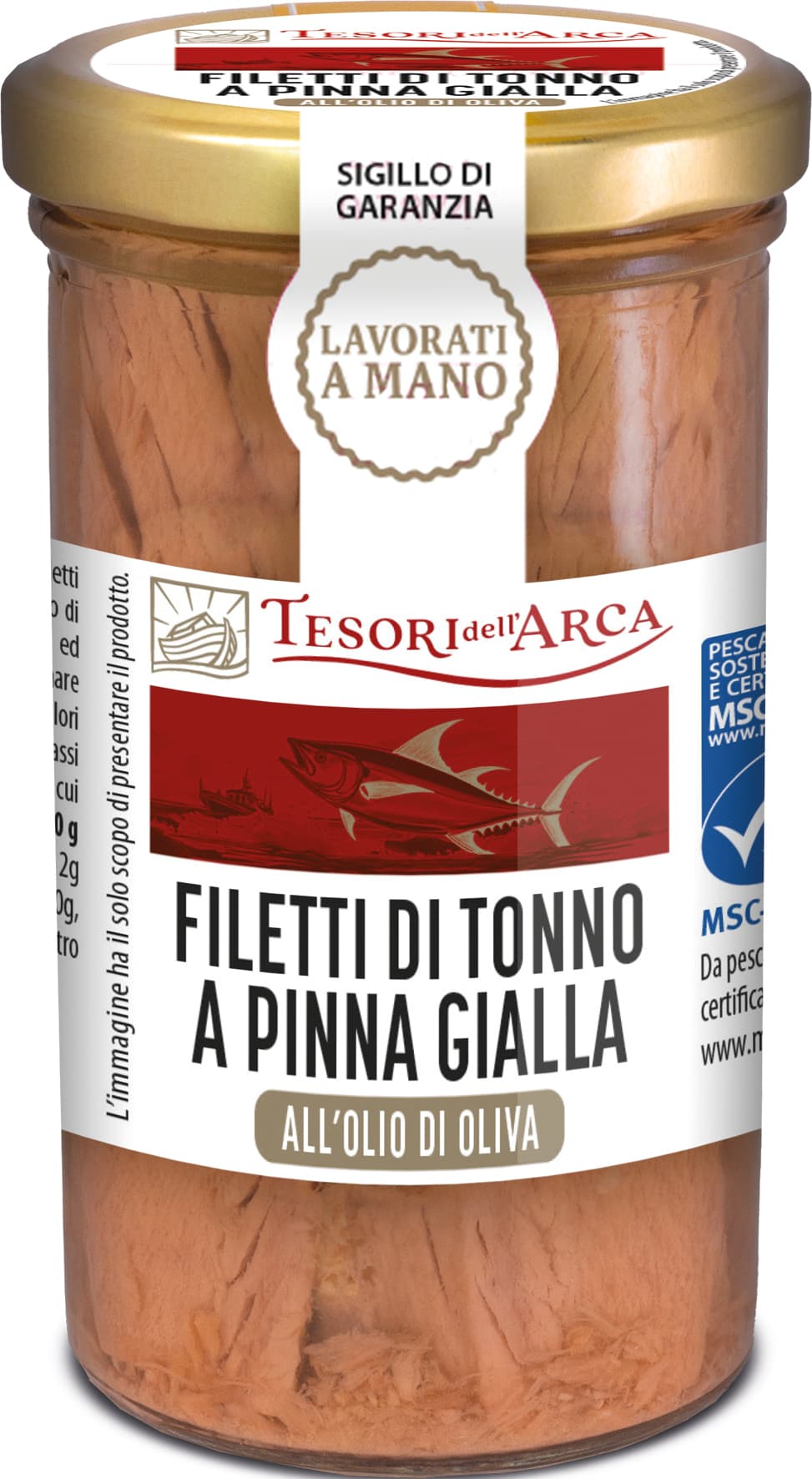 Filetti di tonno in olio di oliva pinna gialla – immagine 1