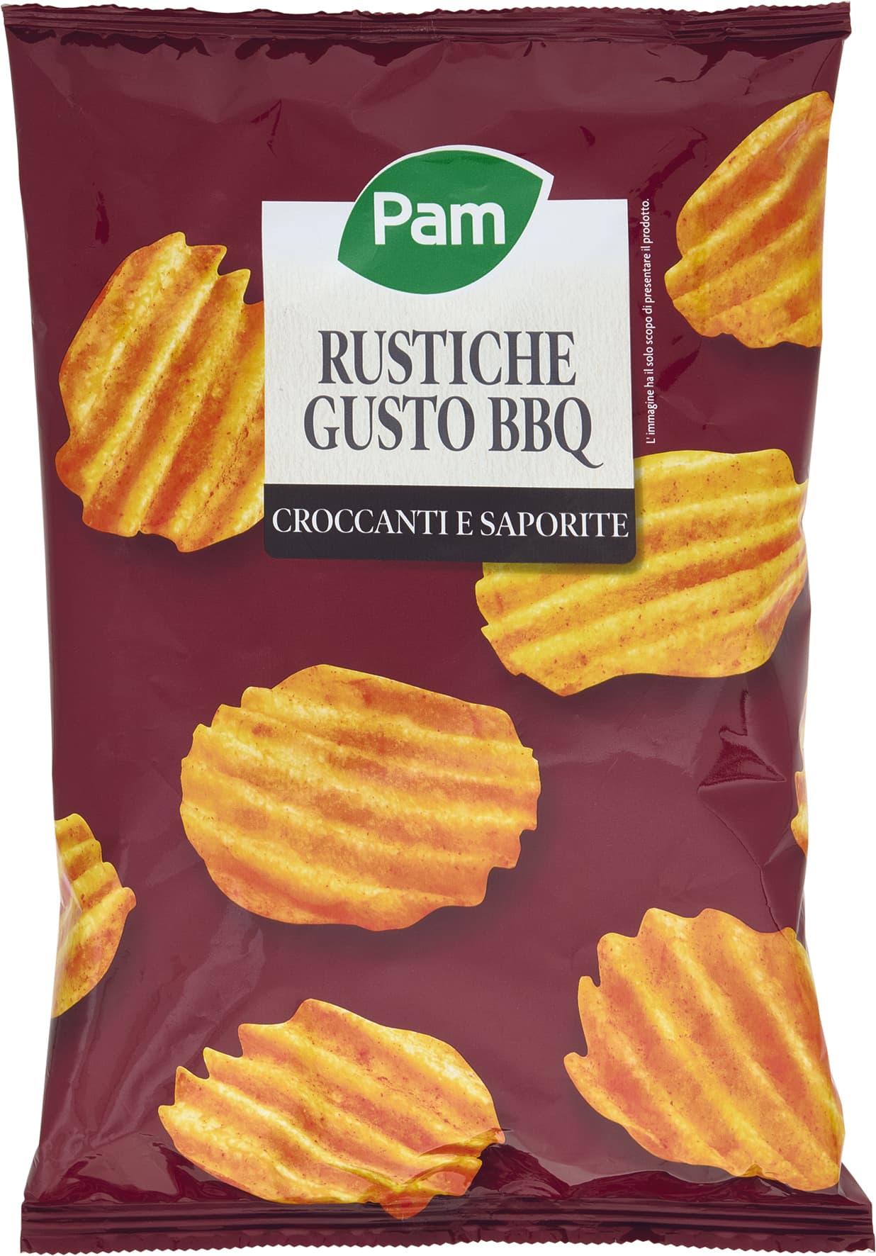 PAM Rustiche Gusto BBQ 130 g – immagine 1