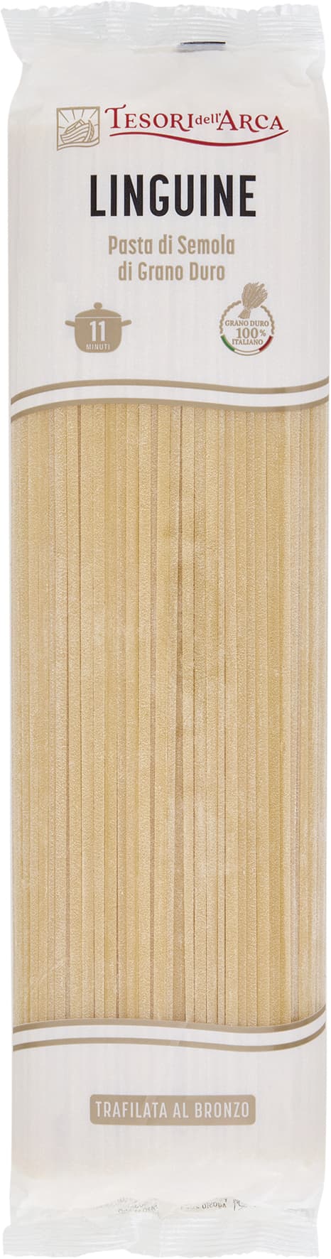 TESORI DELL'ARCA Pasta di Semola di Grano Duro Linguine 500 g – immagine 1