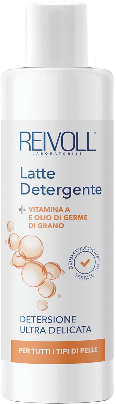 Latte detergente vitamina a e olio di germe di grano reivoll 250ml – immagine 1