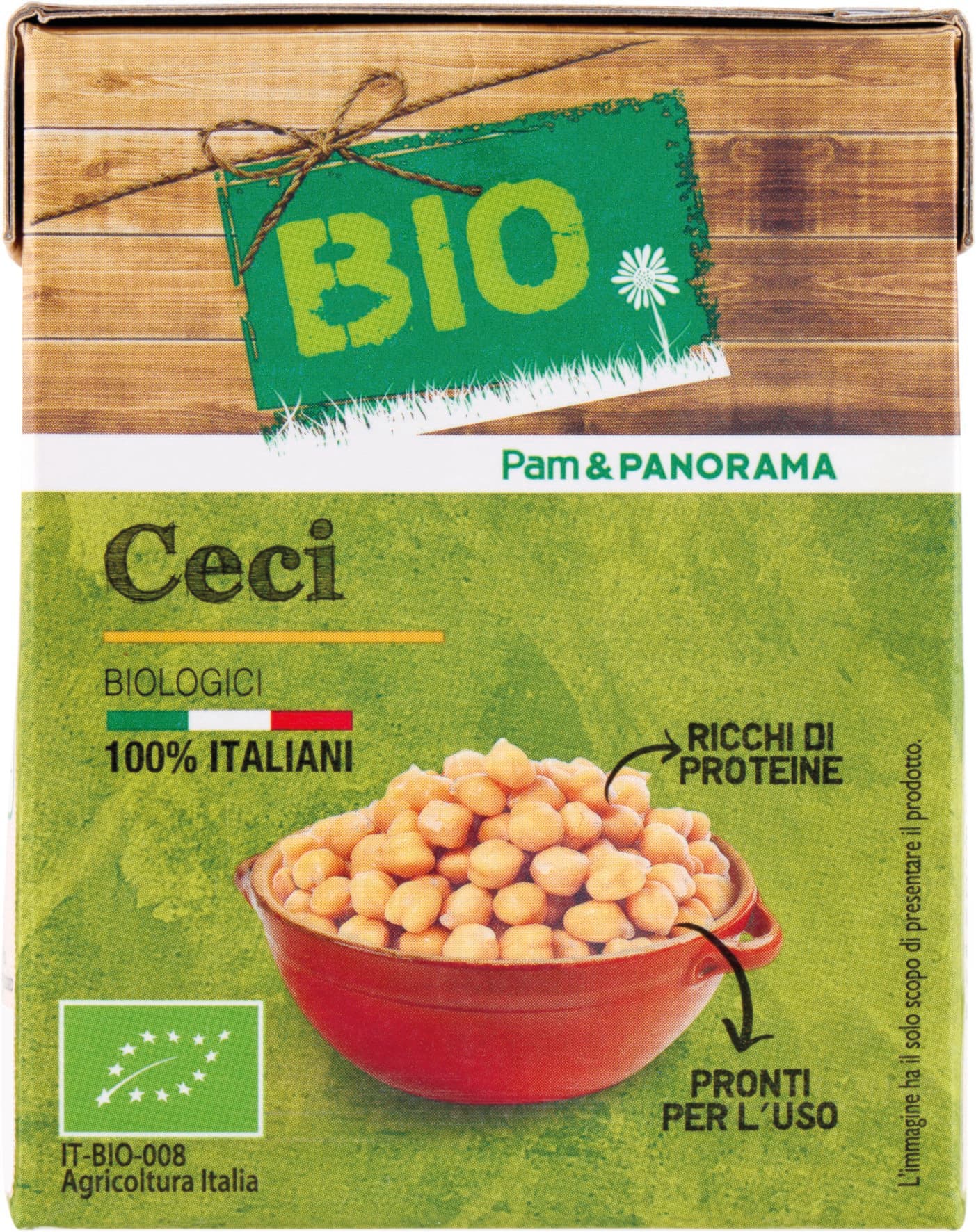 BIO Ceci Biologici 380 g – immagine 1