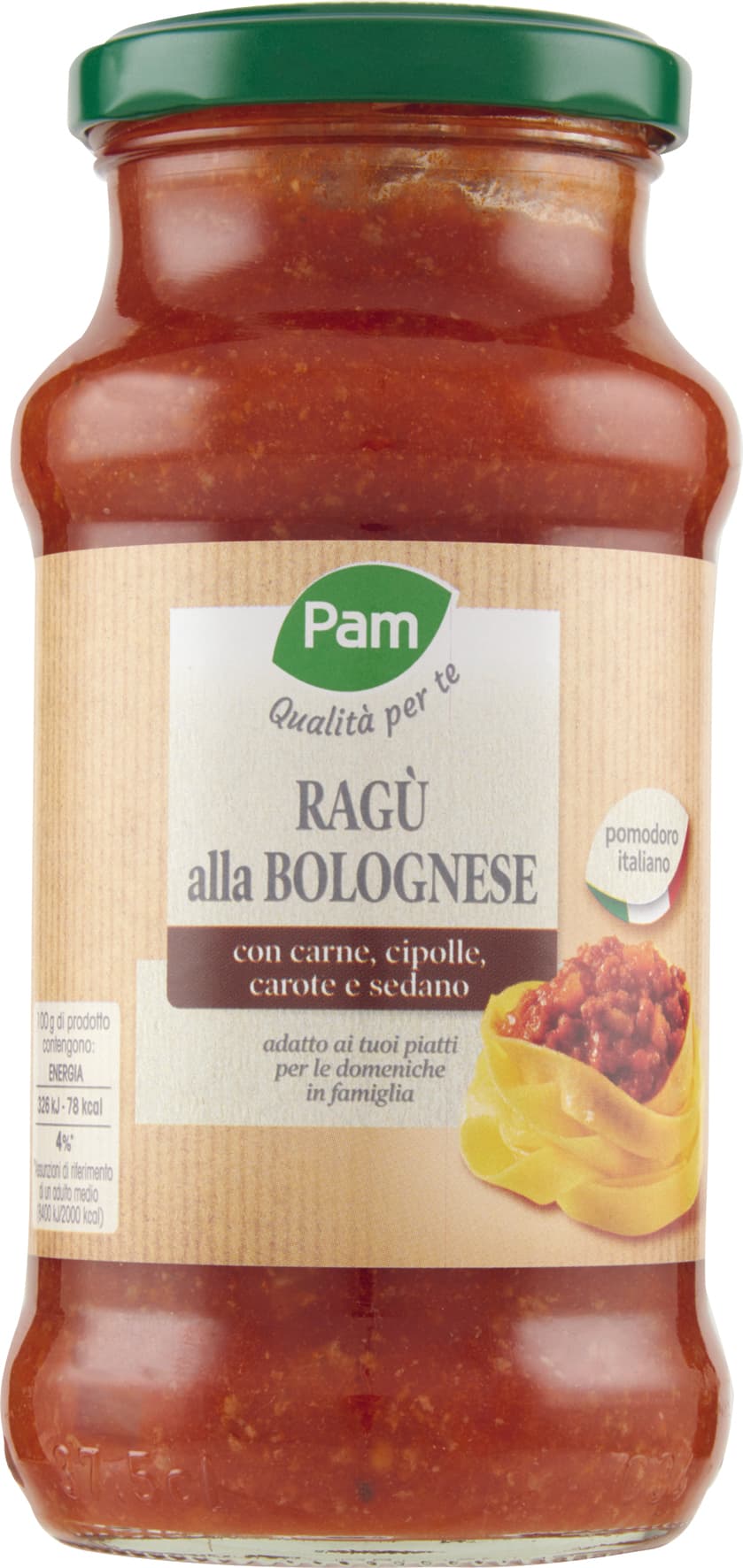 PAM Qualità per te Ragù alla bolognese 350 g – immagine 1