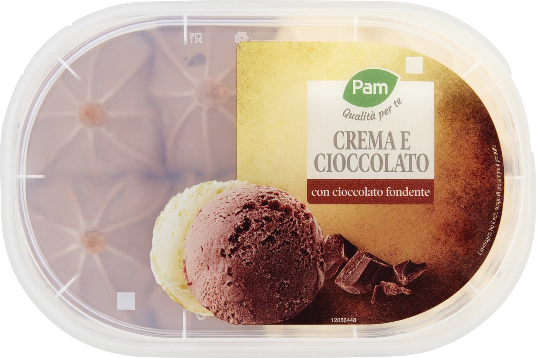 PAM PANORAMA Gelato alla Crema e Cioccolato 500 g – immagine 1