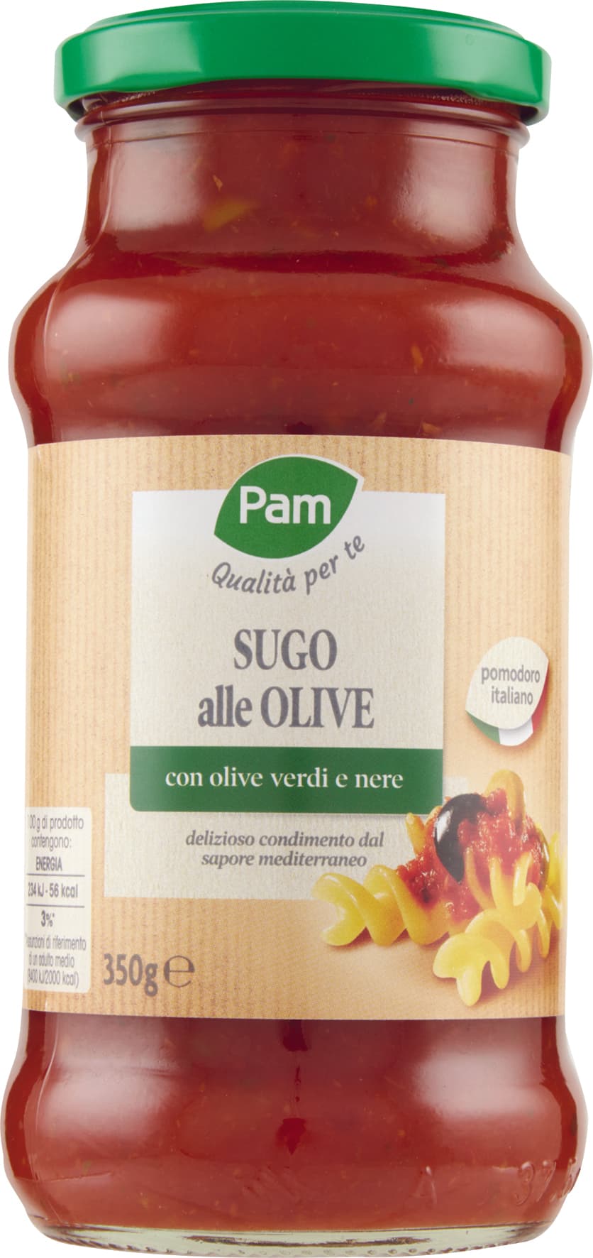 PAM PANORAMA Sugo alle olive 350 g – immagine 1