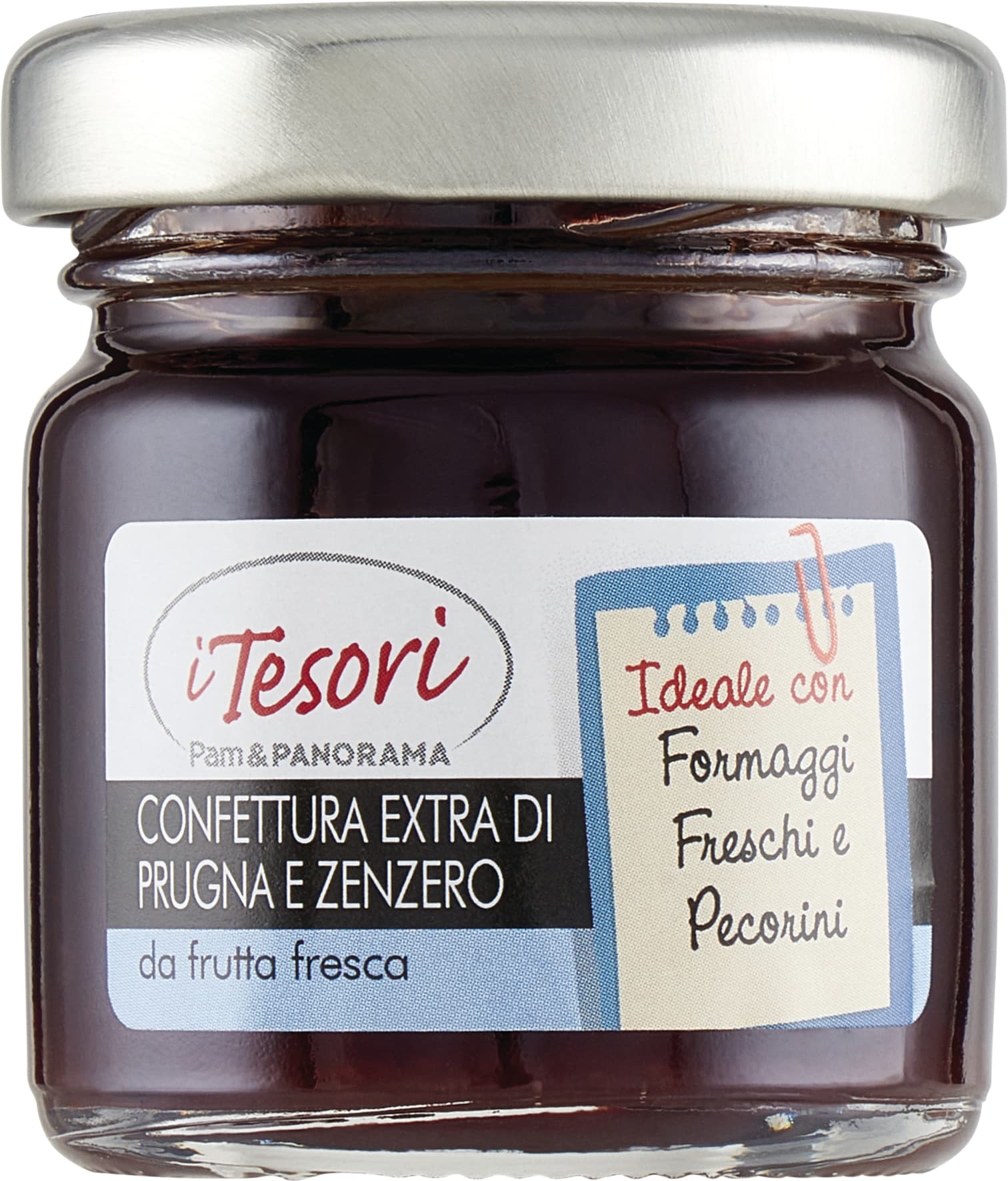 I TESORI Confettura Extra di Prugna e Zenzero 42 g – immagine 1