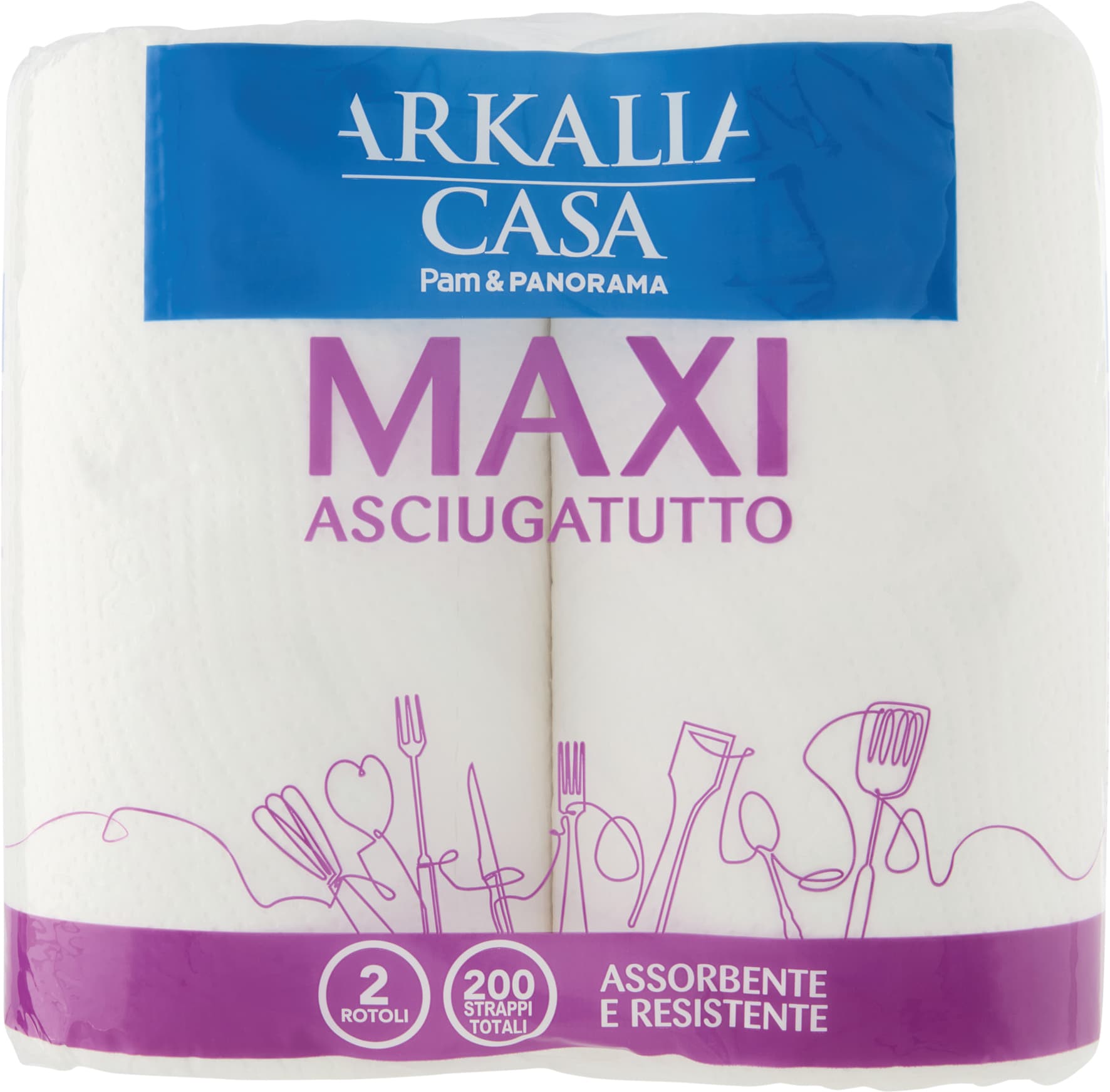 PAM PANORAMA Carta Casa 2 veli 2 Maxi rotoli – immagine 1