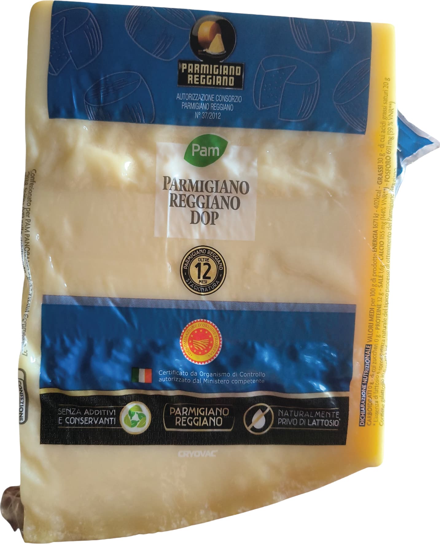 Parmigiano Reggiano DOP 12 mesi PAM 800 g – immagine 1