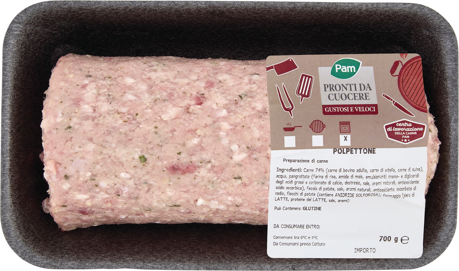 FRESCHE BONTÁ Polpettone 700 g – immagine 1