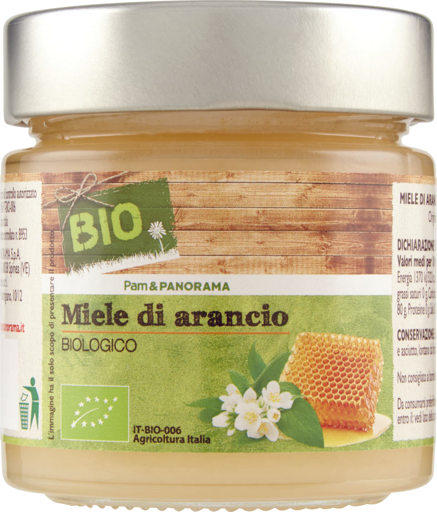 BIO Miele di arancio Biologico 300 g – immagine 1
