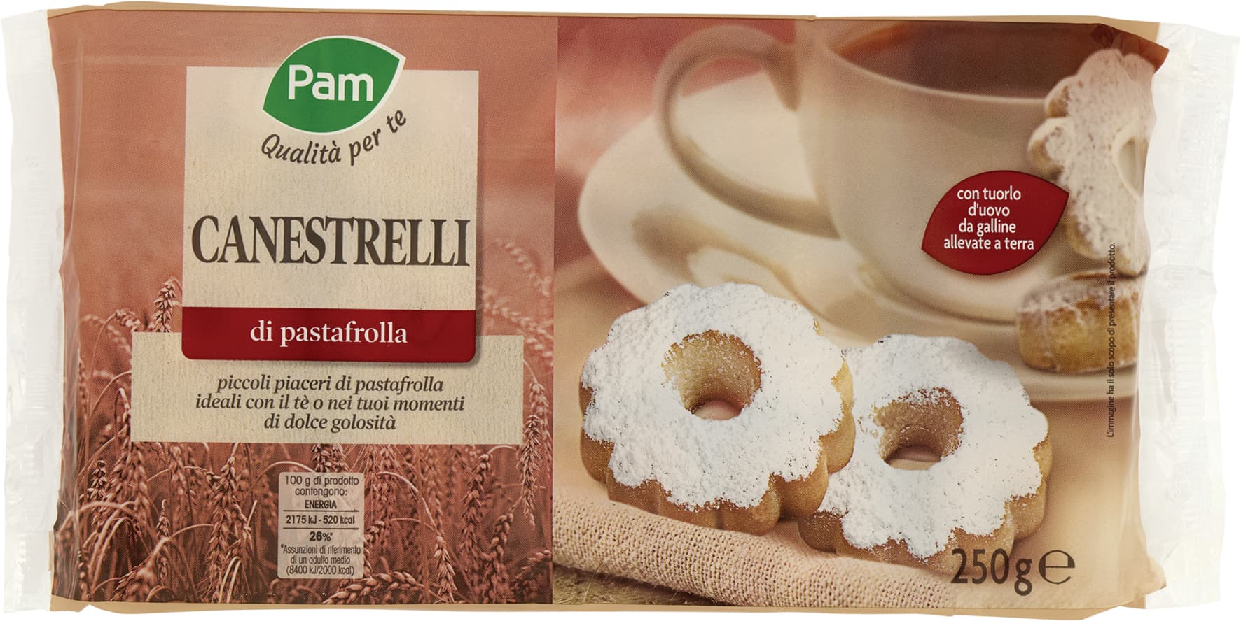 PAM PANORAMA Canestrelli 250 g – immagine 1