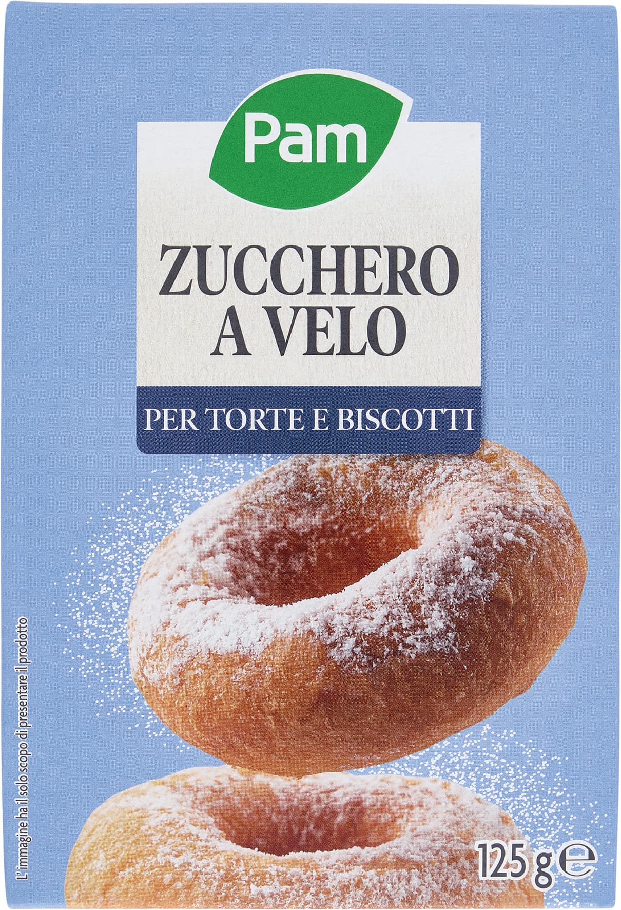 PAM Zucchero a Velo per Torte e Biscotti 125 g – immagine 1