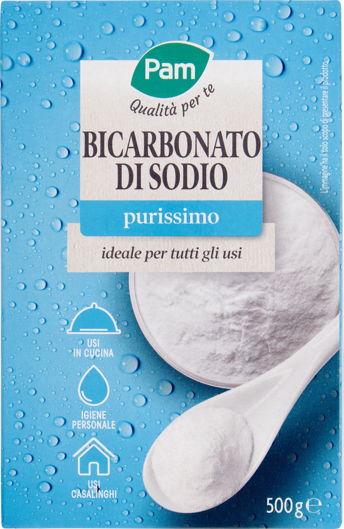PAM Qualità per te Bicarbonato di Sodio purissimo 500 g – immagine 1