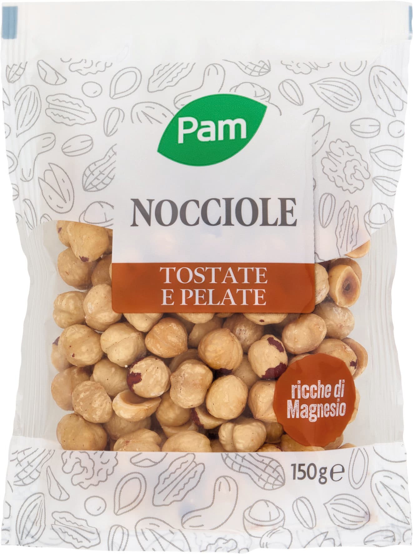 PAM Nocciole Tostate e Pelate 150 g – immagine 2