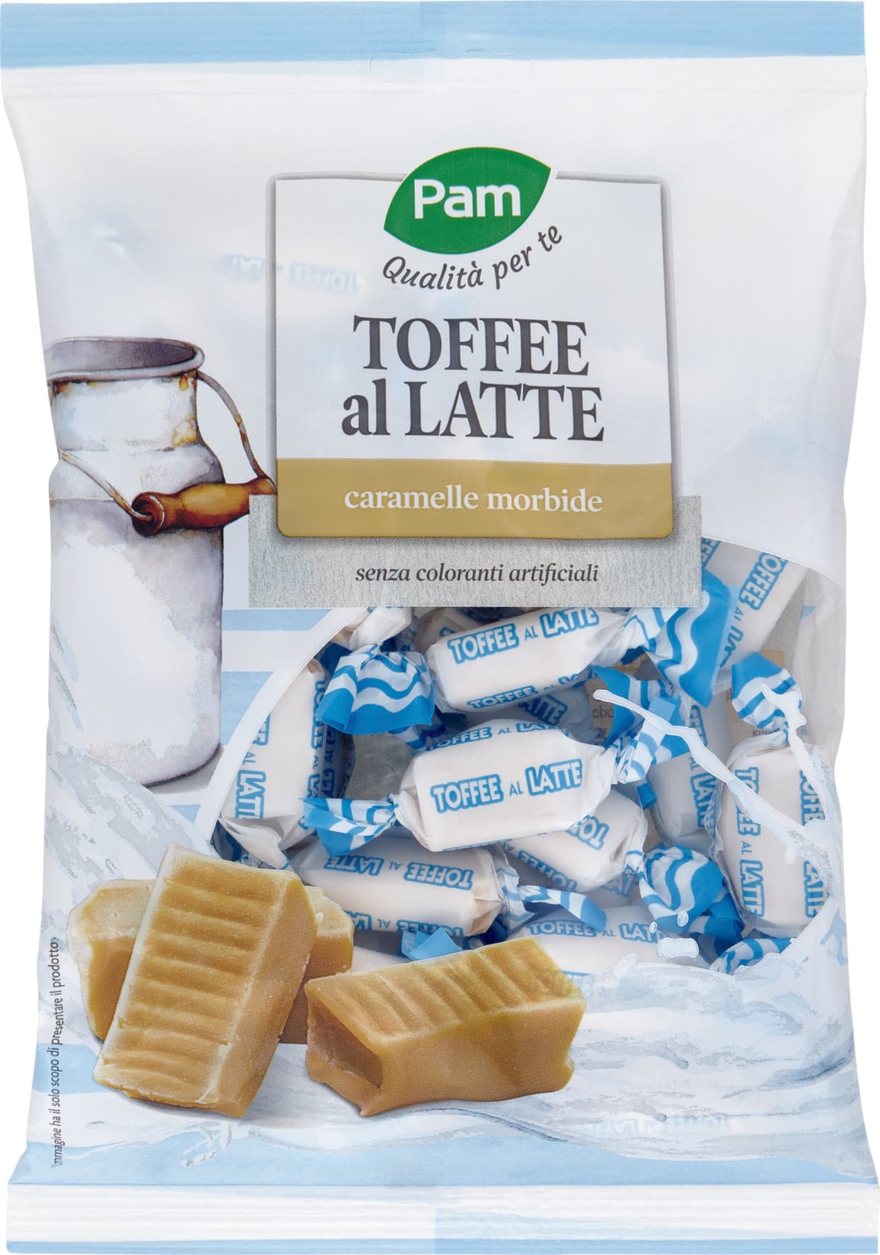 PAM Qualità per te Toffee caramelle morbide al latte 150 g – immagine 1