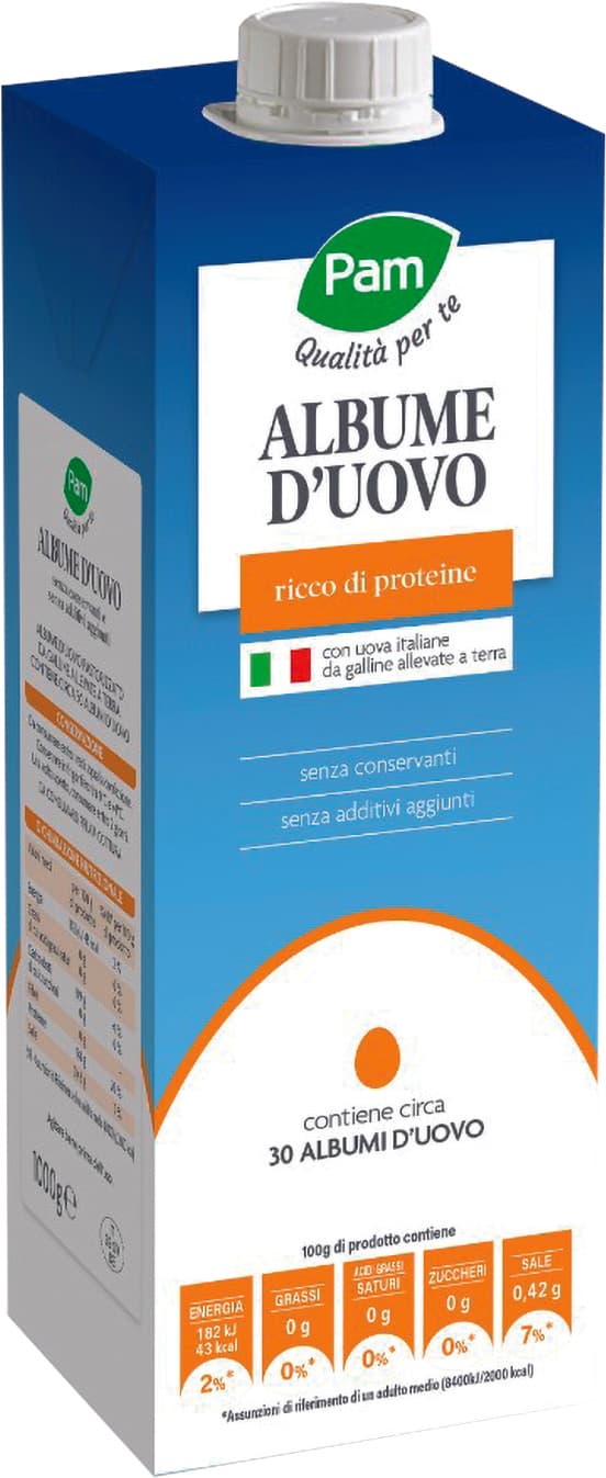 Albume d'uovo PAM 1000 g – immagine 1