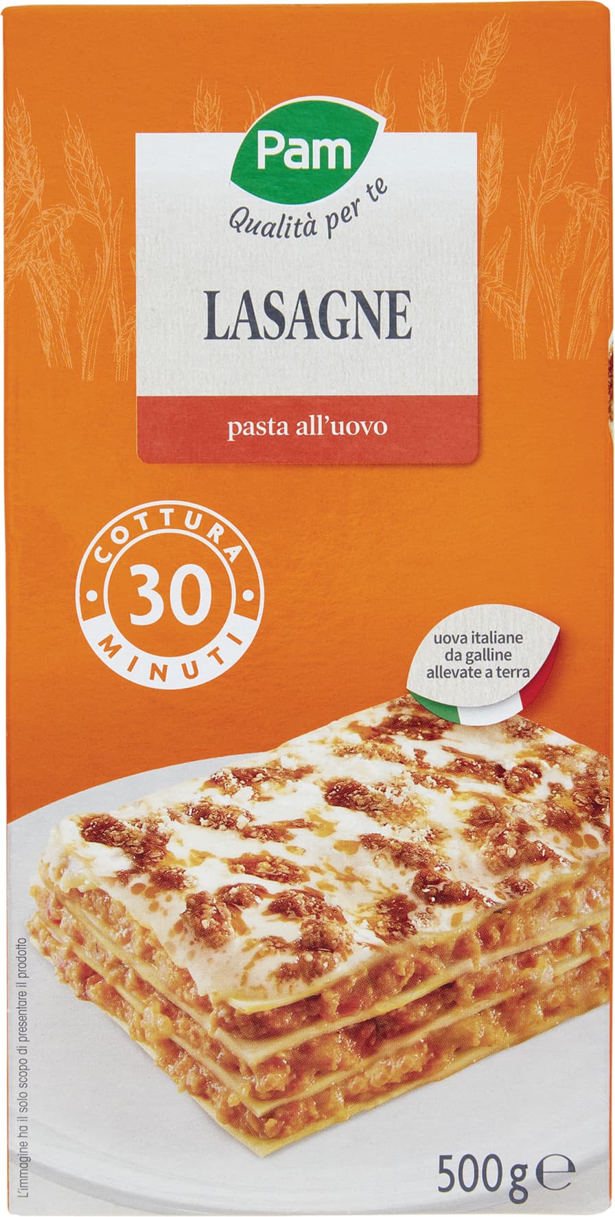 PAM Qualità per te Lasagne 500 g – immagine 1