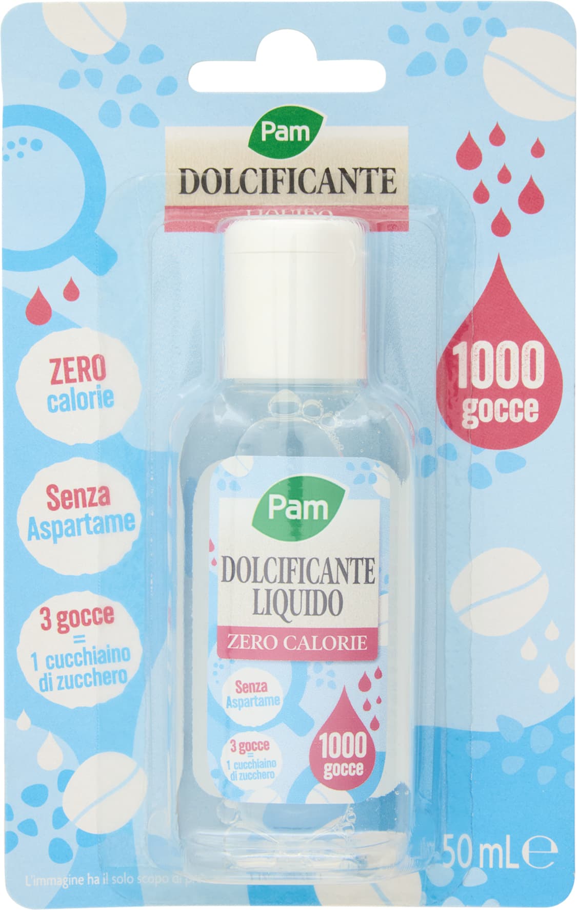 PAM PANORAMA Dolcificante Liquido 50 ml – immagine 1