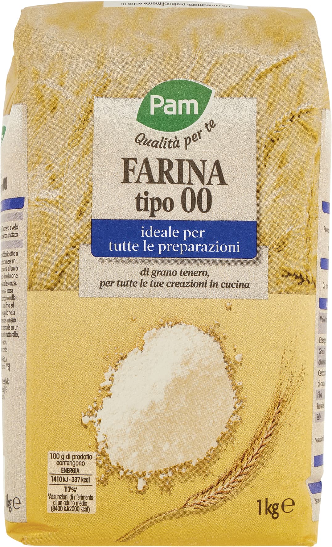 PAM PANORAMA Farina Tipo 00 1 kg – immagine 1