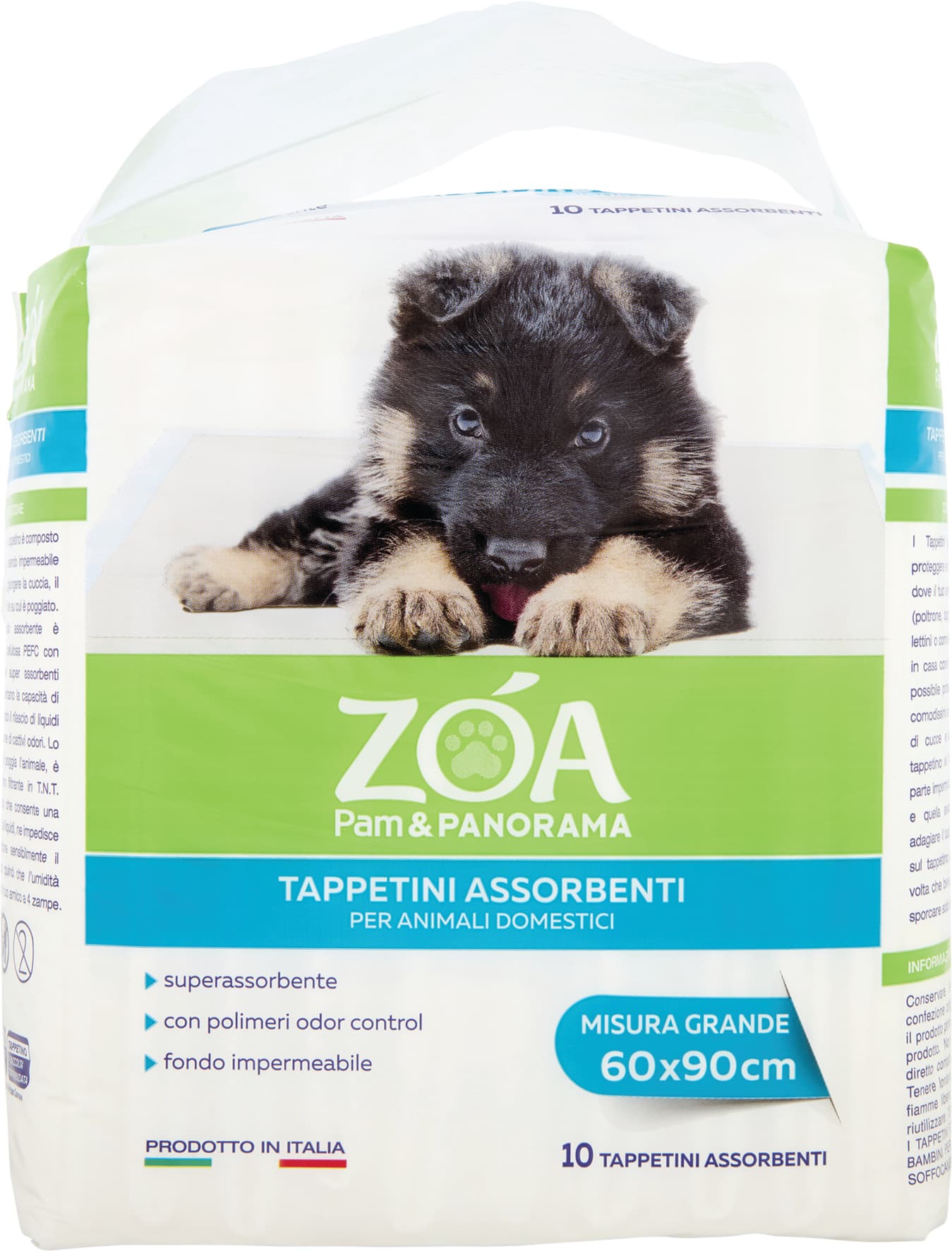 Z”A Tappetini Assorbenti per Animali Domestici Misura Grande 60x90 cm – immagine 1