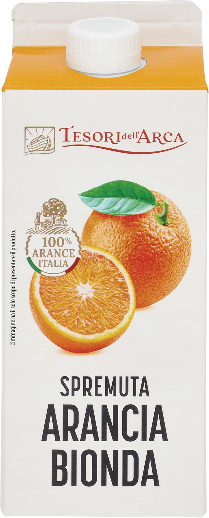 TESORI DELL'ARCA Spremuta Arancia Bionda 750 ml – immagine 1