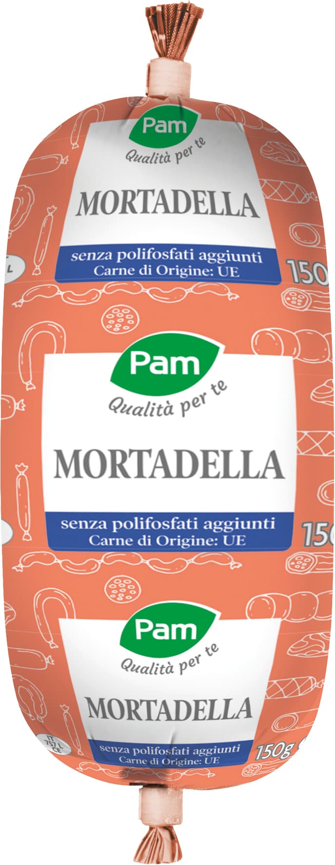 PAM Qualità per te Mortadellina 100 g – immagine 1