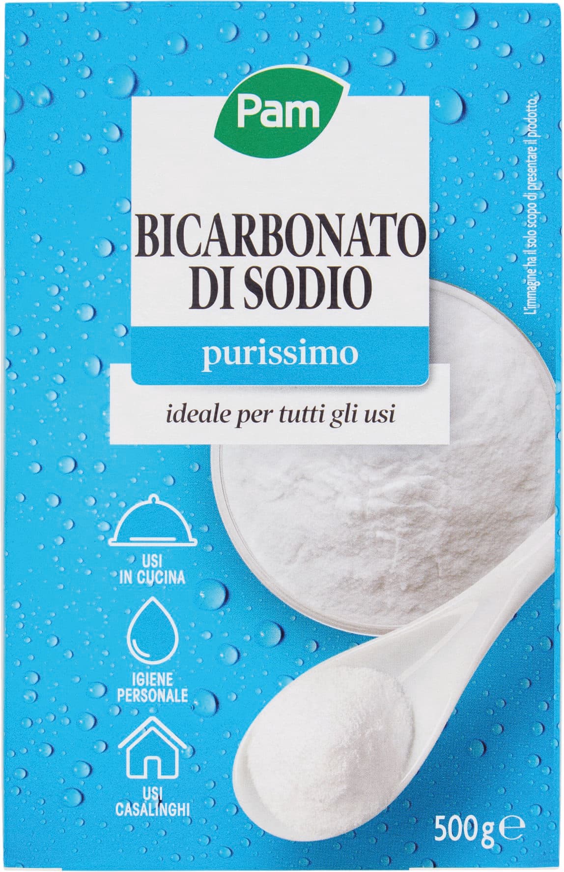 PAM Bicarbonato di Sodio purissimo 500 g – immagine 2