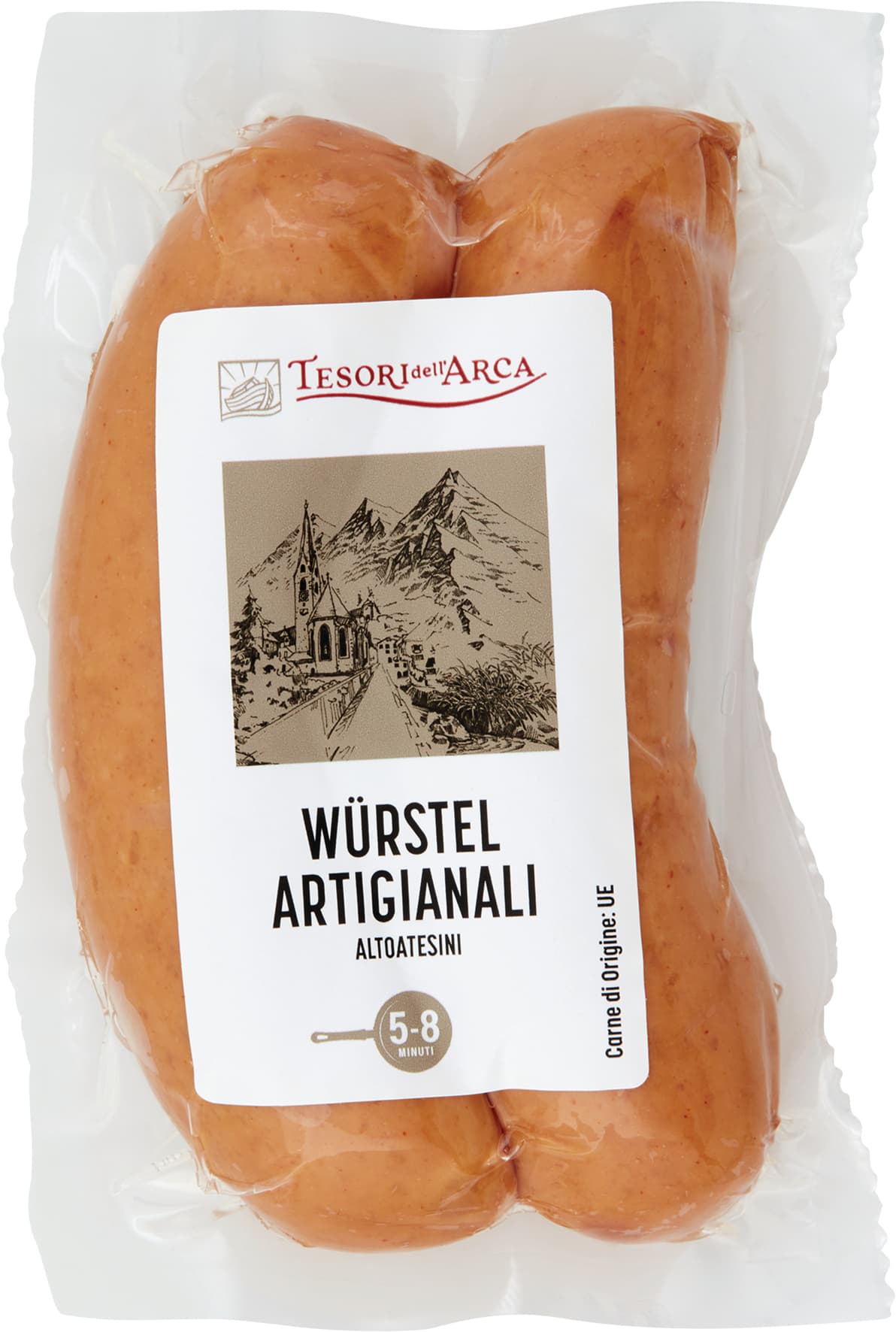 TESORI DELL'ARCA Würstel Artigianali Altoatesini 200 g – immagine 1