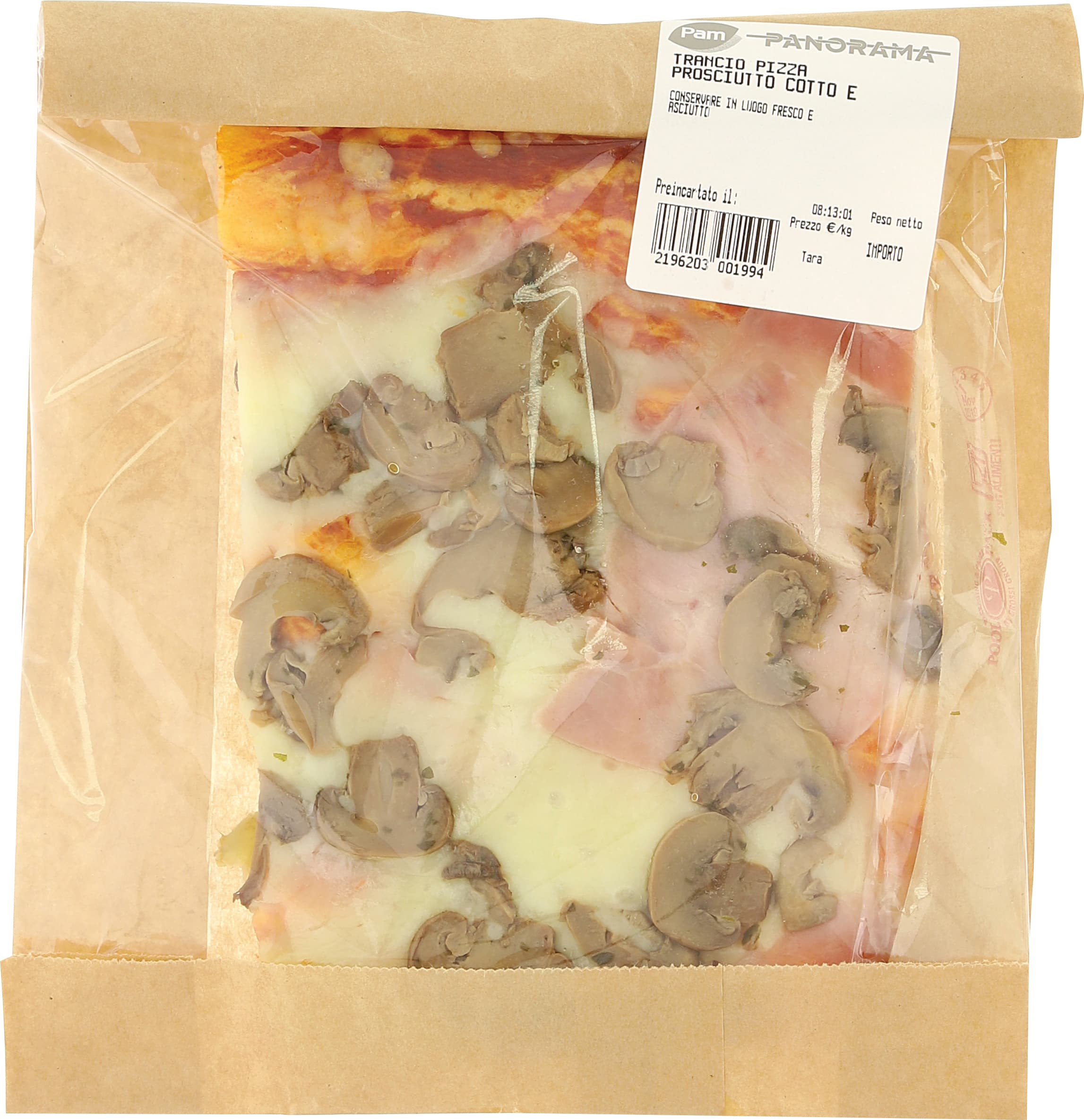 Trancio cotto e funghi – immagine 1