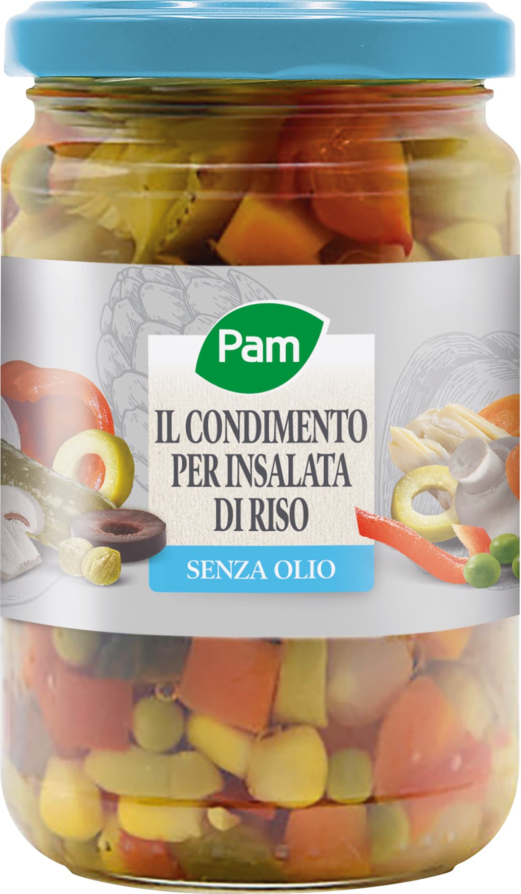 Condimento per insalata di riso al naturale – immagine 1