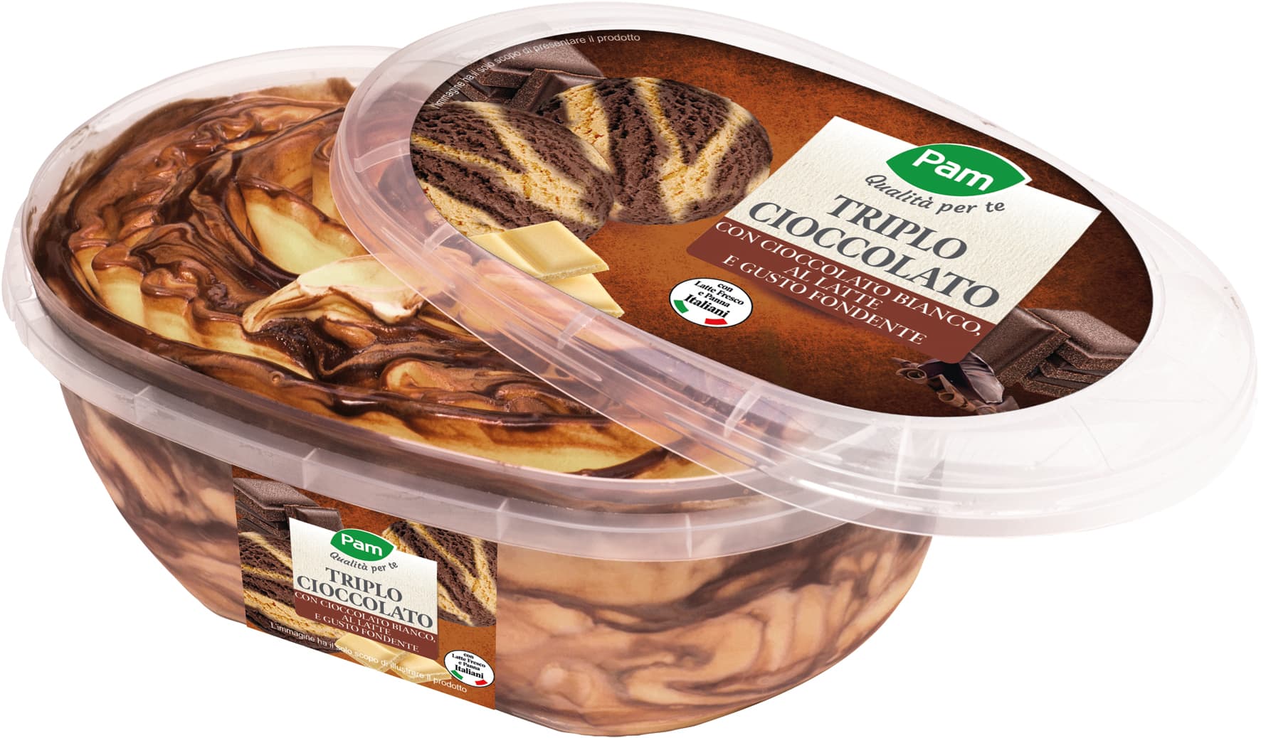 PAM gelato triplo cioccolato – immagine 1