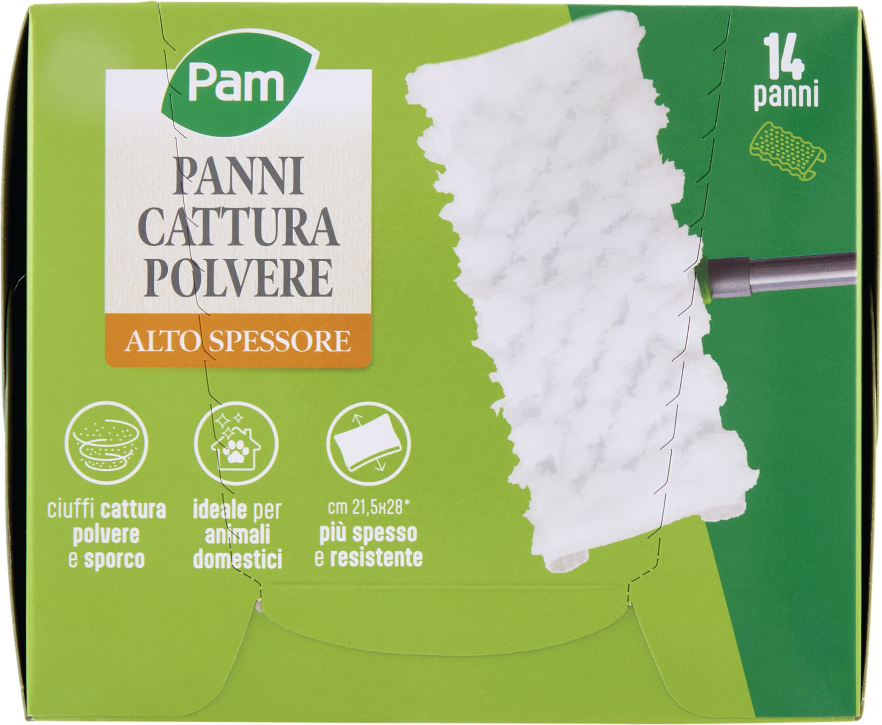 PAM Panni Cattura Polvere Alto Spessore 14 pz – immagine 1