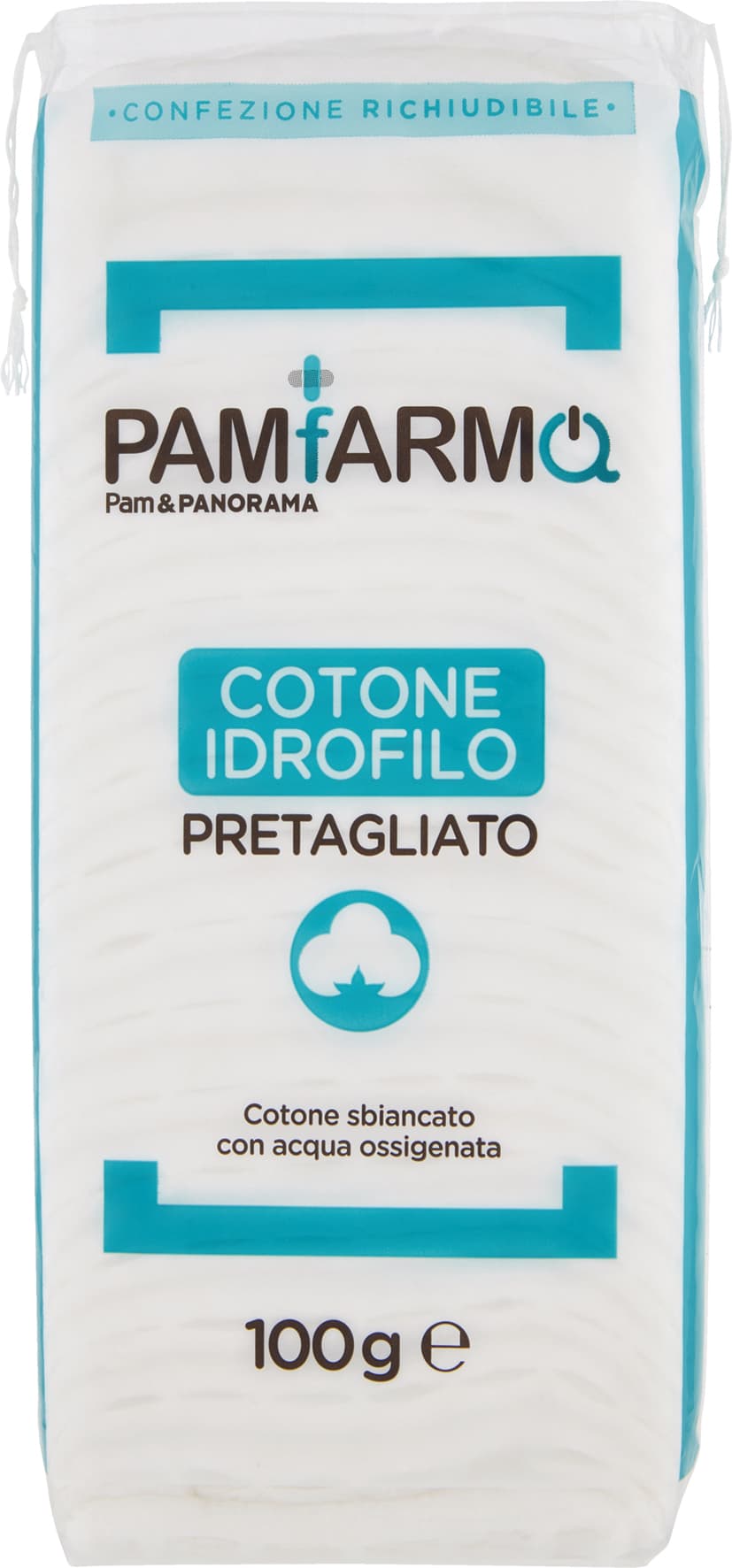 PAMFARMA Cotone Idrofilo Pretagliato 100 g – immagine 1