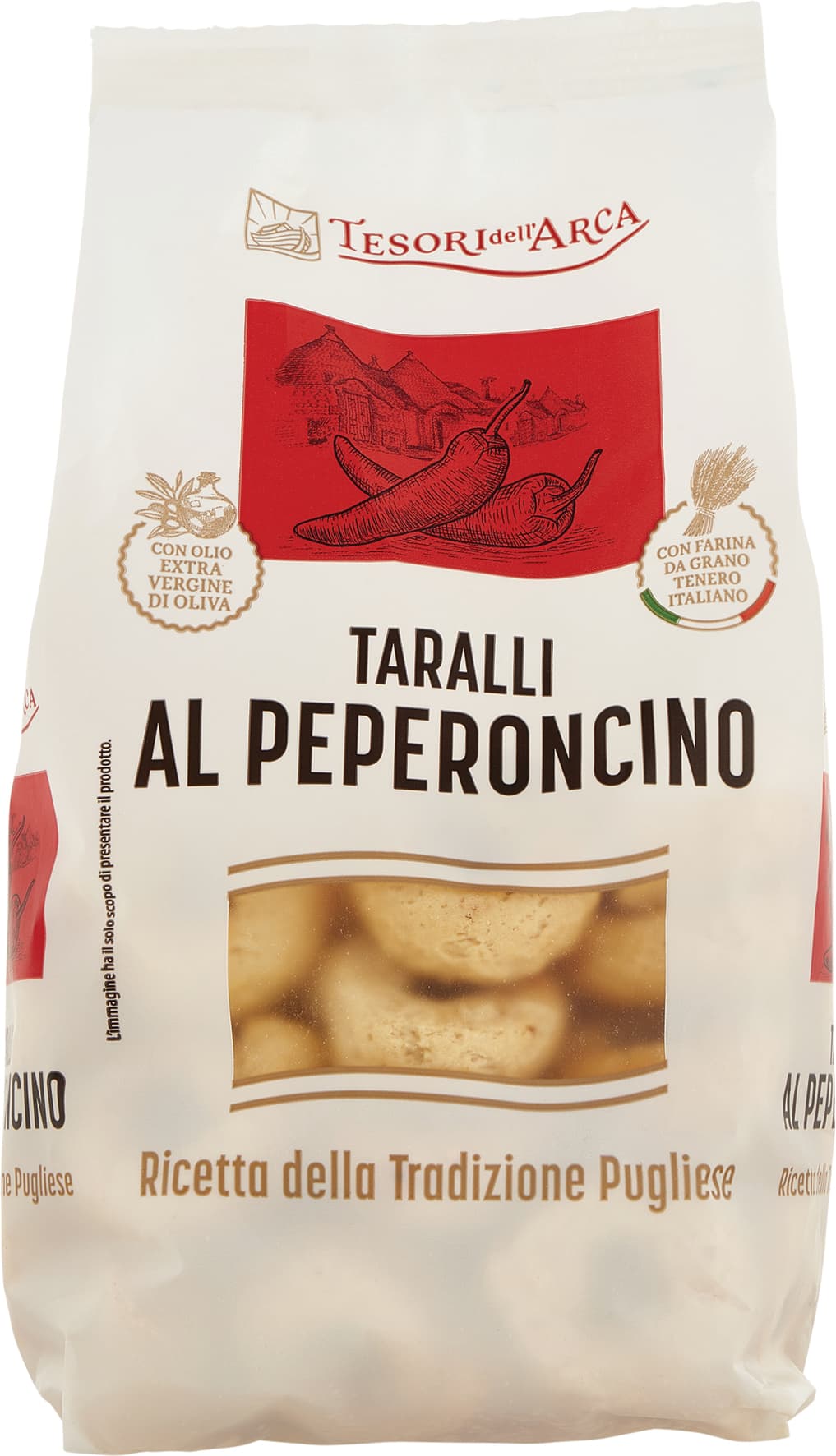 TESORI DELL'ARCA Taralli al Peperoncino 250 g – immagine 1